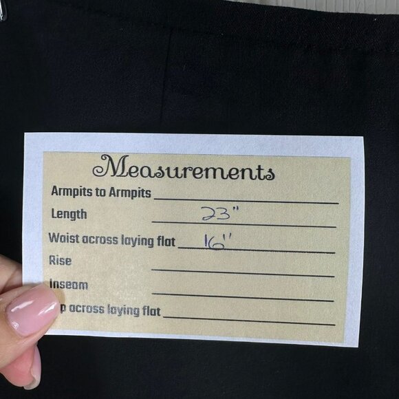 Calvin Klein Black Suit Jacket Gold Zip Faux Pockets and Skirt 2 Piece Size 12 - Picture 15 of 16